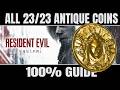 Resident Evil Requiem – All 23 Antique Coin Locations | Collectibles Guide