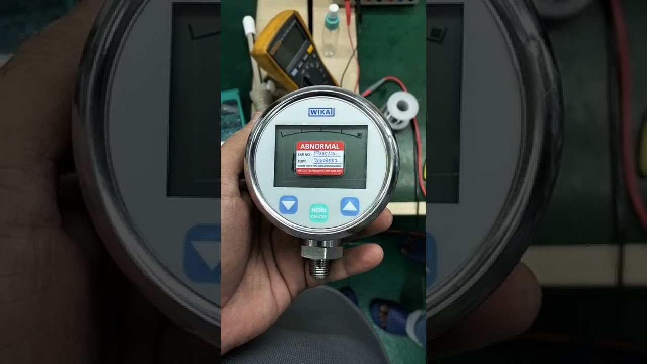 REPAIR DIGITAL PRESSURE GAUGE DG-10-E | INGRESS MALAYSIA