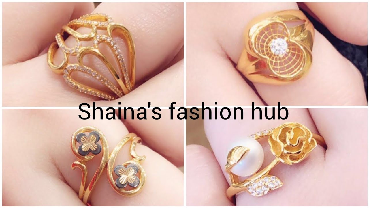 Latest Gold Rings Design 2020 with weight
