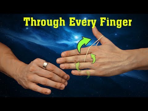 Free Magic: Neue Gummiband durch die Hand - Tutorial | Visuelle Gummiband Zaubertricks | ezMagic