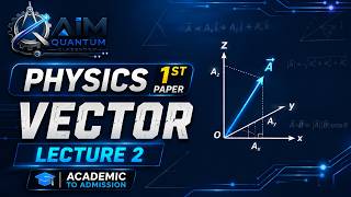 Vector | Lecture 2 | লব্ধির মান ও দিক | Academic to Admission | HSC+Varsity+Engineering All in one