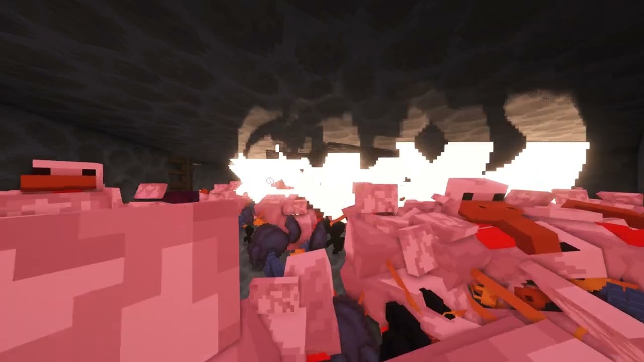 Minecraft   Another day in the KFC supply chain 1080p