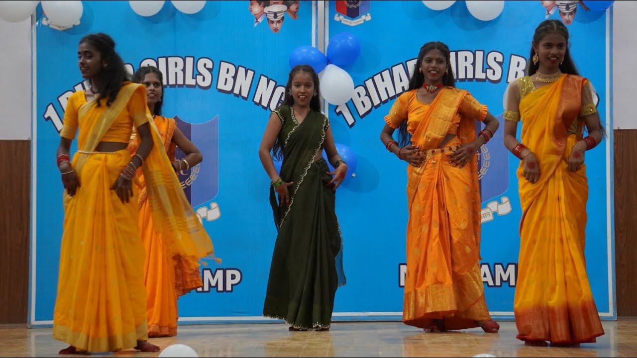 1 Bihar Girls BN camp NCC CULTURAL PROGRAM Patna । NCC Headquarters Patna Bihar folk dance new video