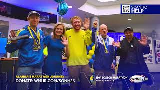 WMUR's Alanna Flood running Boston Marathon for Special Olympics NH