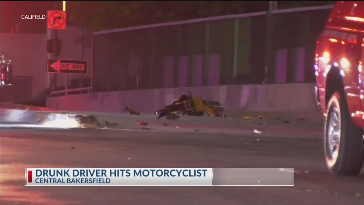 Motorcyclist severely injured in collision with suspected DUI driver ...