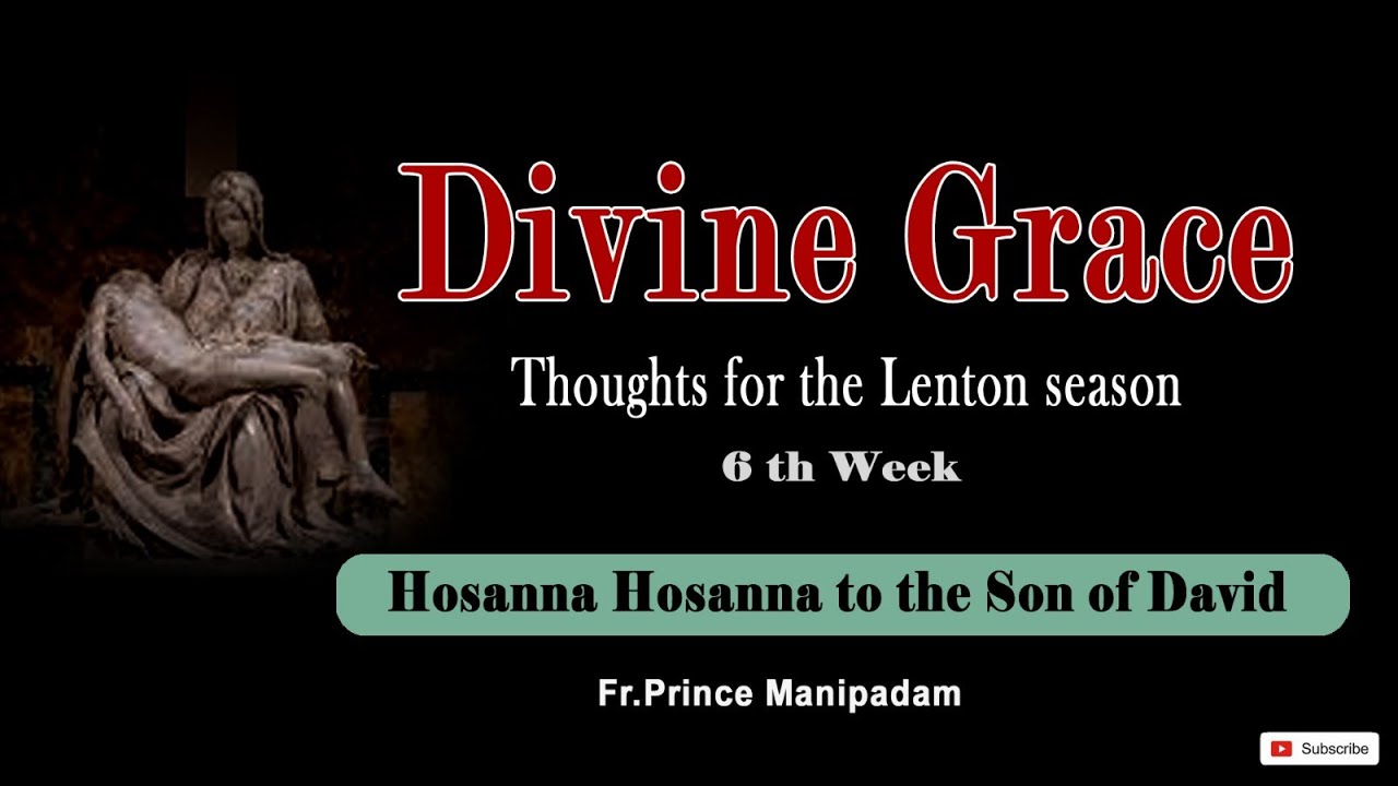 Hosanna Hosanna to the Son of David - YouTube