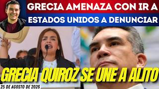 #SinMáscaras | GRECIA QUIROZ SIGUE LOS PASOS DE ALITO MORENO EN LOS ESTADOS UNIDOS: AMBICION VULGAR