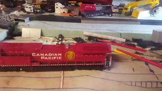 Small layout update with new motive power