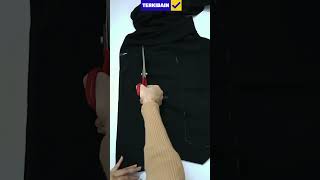 Niqab Cutting And Sching
