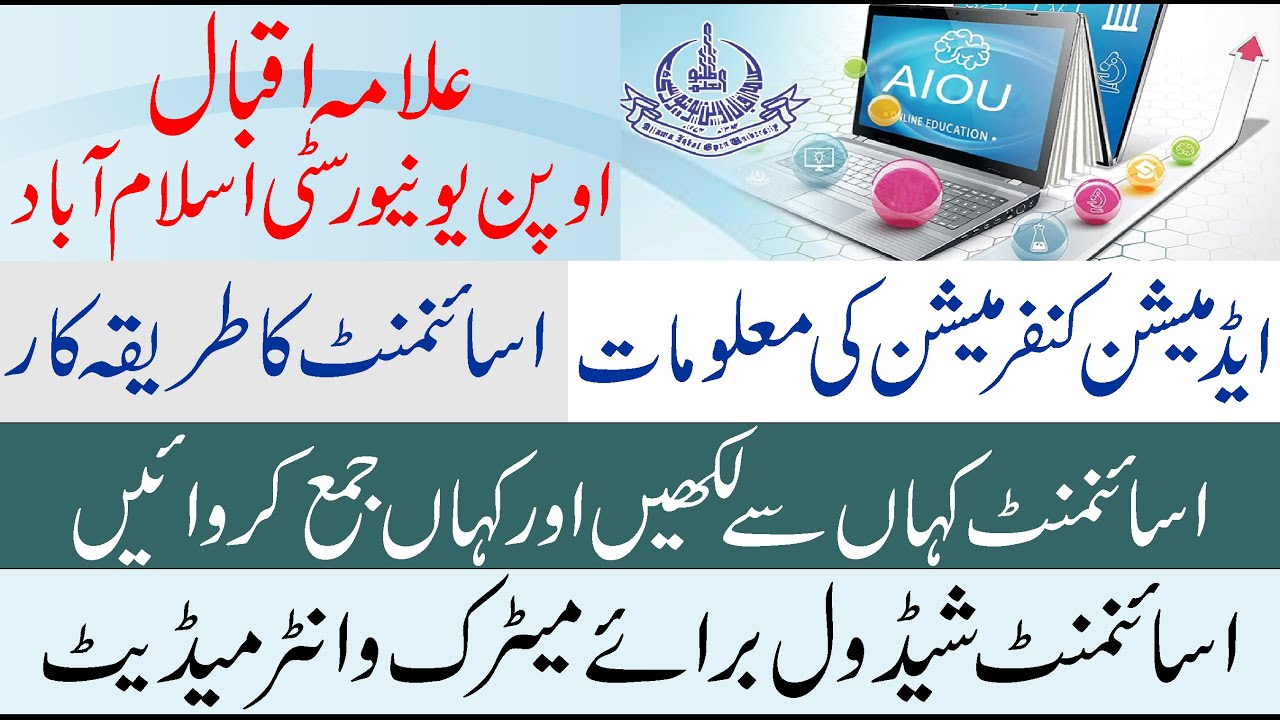 aiou assignment tutor list