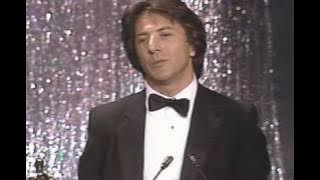 Dustin Hoffman winning Best Actor for 'Kramer vs. Kramer'