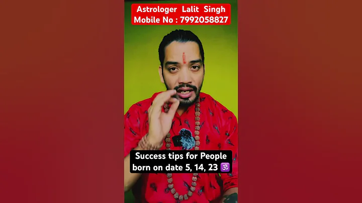 Success tips for People born on date 5, 14, 23 🕉️ #shorts #youtubeshorts