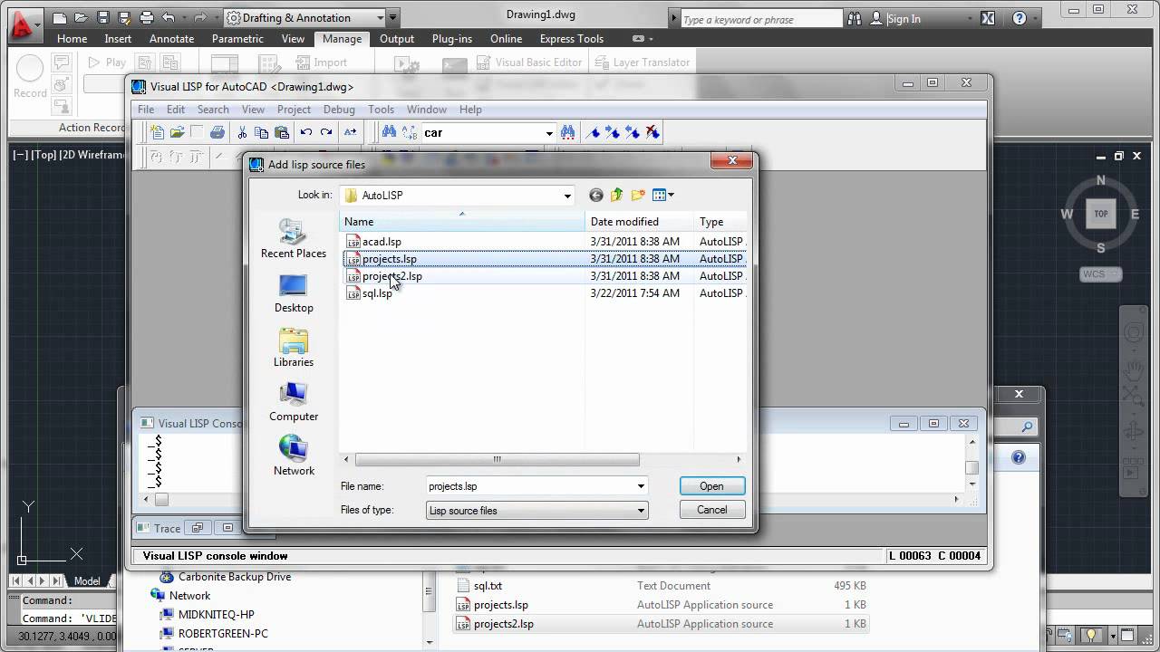 tool new album Robert Green: Customizing with AutoLISP Part 7
