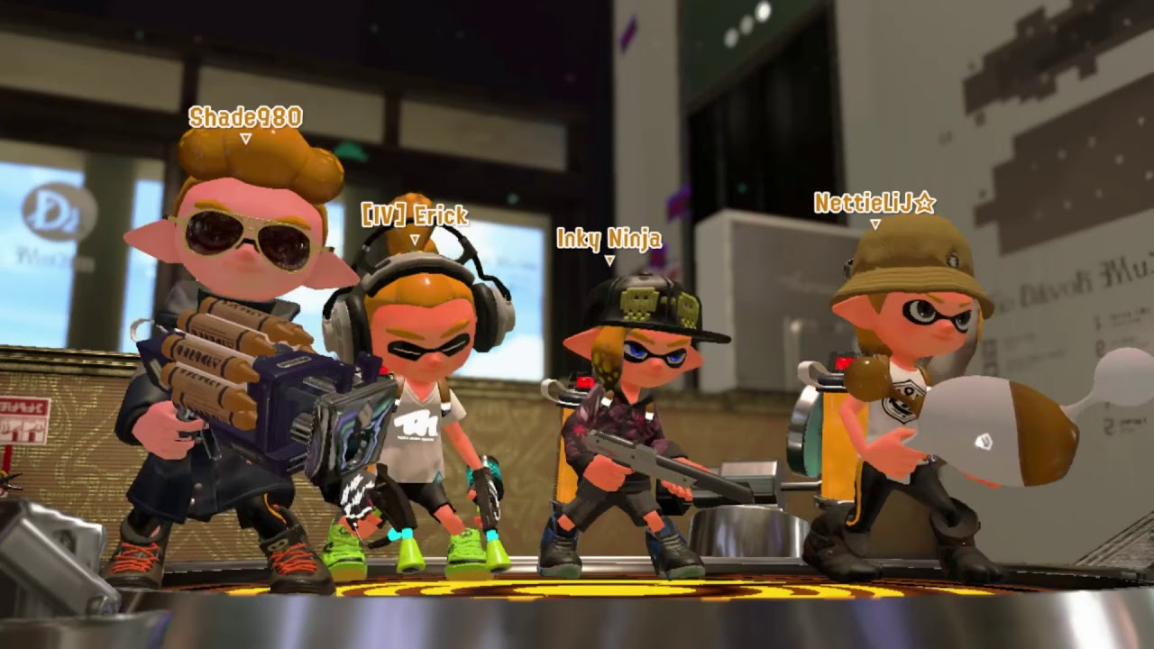 Splatoon 2 gameplay part 17: Private battle, but with a Mosh pit