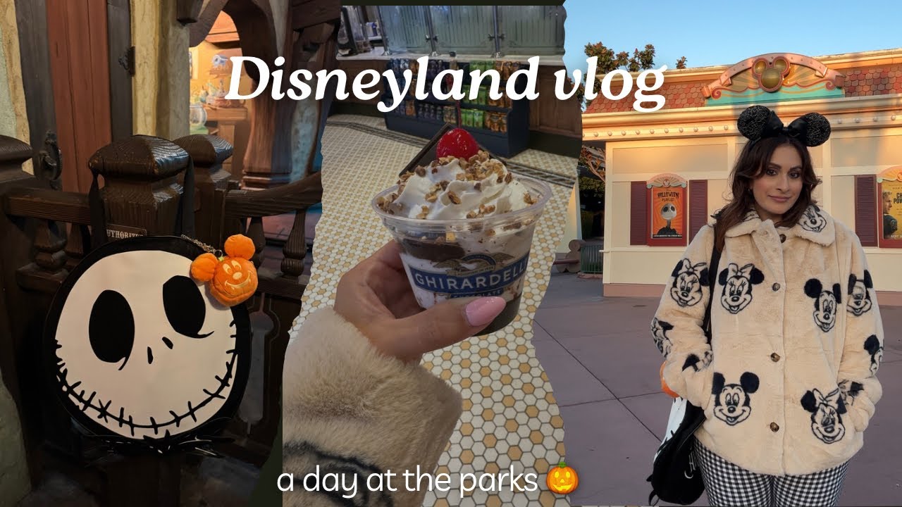 *Уютный осенний день в парке + новый шарм Пандоры* Видеоблог о Диснейленде 🎃