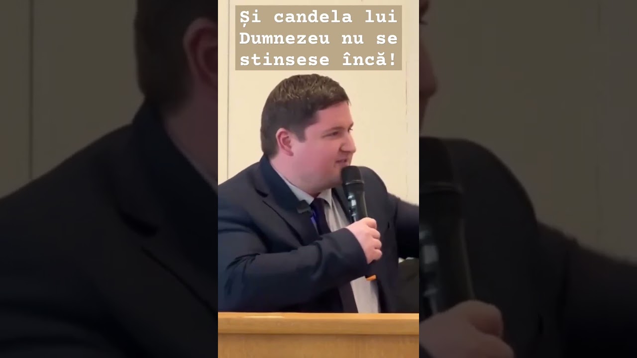 Și candela lui Dumnezeu nu se stinsese încă! - Caleb Nechifor