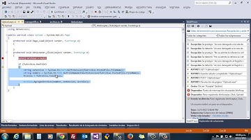 ¿Como Empezar a Programar? ASP.NET C# Subir Archivos con LINQ