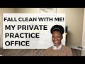 Office cleaning routine everyday   my private practice office cleaning