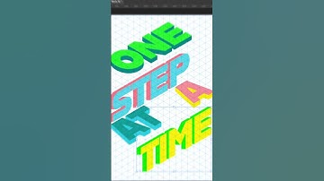 Designing a Reminder: One Step at a Time #Photoshop #shorts