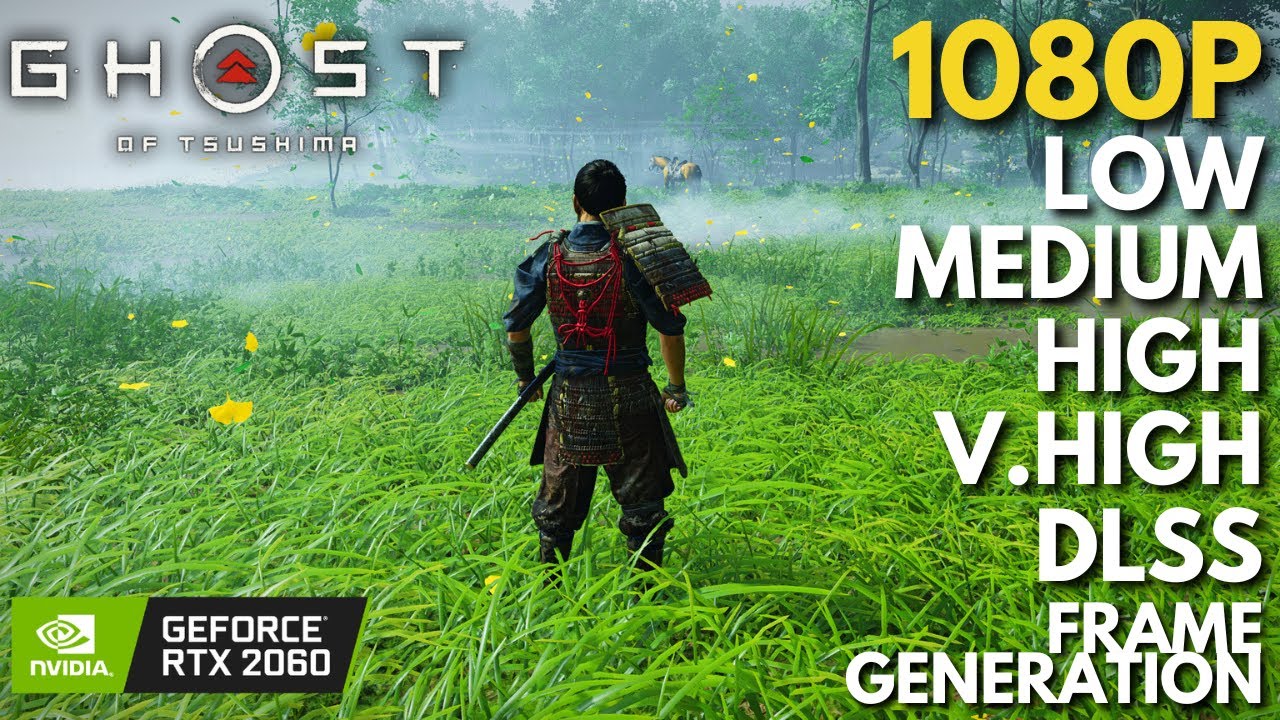 Ghost of Tsushima - RTX 2060 + i7 4770 | All Settings + DLSS Frame