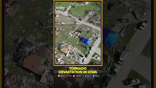 Drone footage reveals tornado devastation in Greenfield, Iowa | WION Shorts