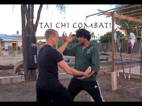 Combat TAI CHI - Real Sticky Hands!