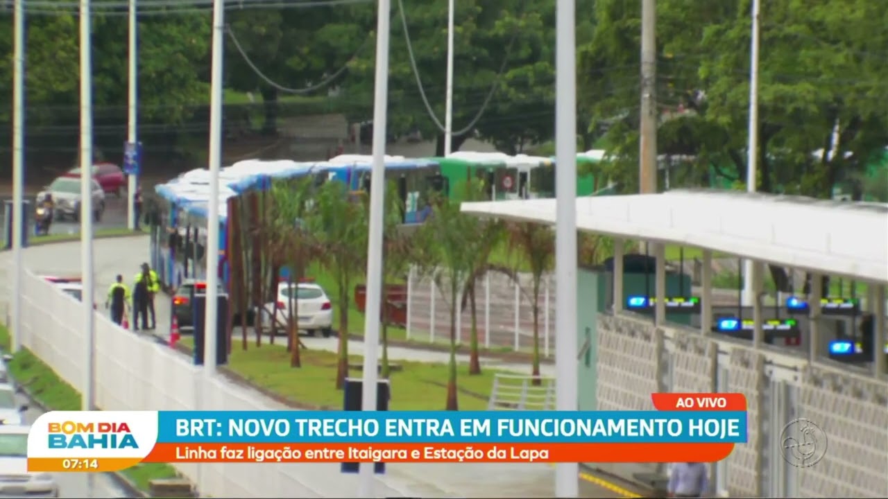 Novo trecho do BRT entra em funcionamento: Linha faz integração entre Itaigara e Estação da Lapa