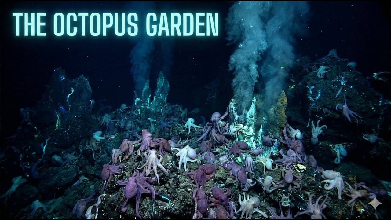 The Octopus Garden: A Hidden Deep-Sea Nursery Beneath the Pacific Ocean