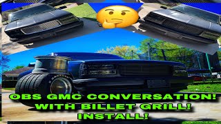 OBS SILVERADO BILLET GRILL