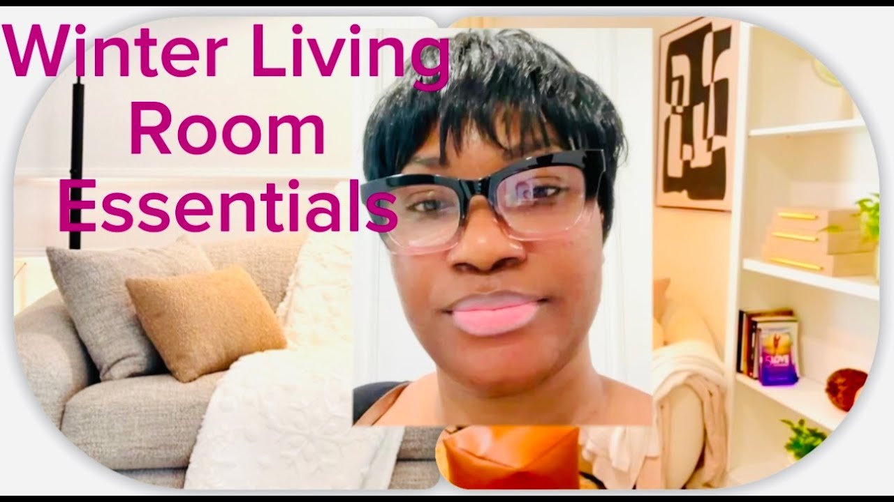 Cozy Winter Decor Ideas || 5 Living Room Essentials for Winter