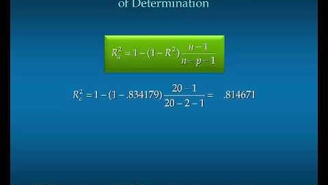 Multiple Regression: F test