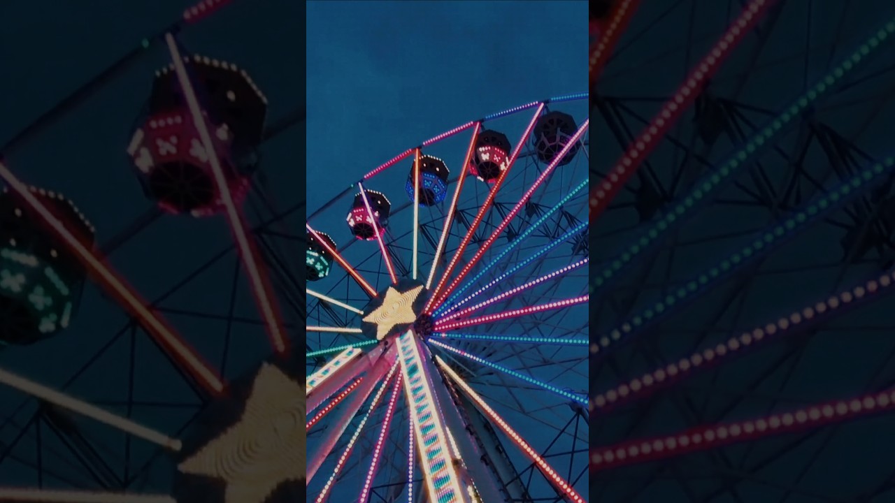 Festival Vibes on the Ferris Wheel 🎡✨ 