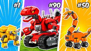 Upgrading a Tiny Dino Truck Into the Ultimate LEGO T-Rex Tank | RIAM Bricks