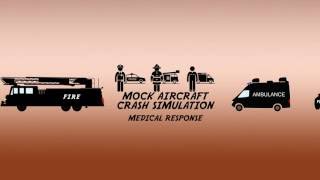 Mock Aircraft Crash Simulation Medical in 360 Video
