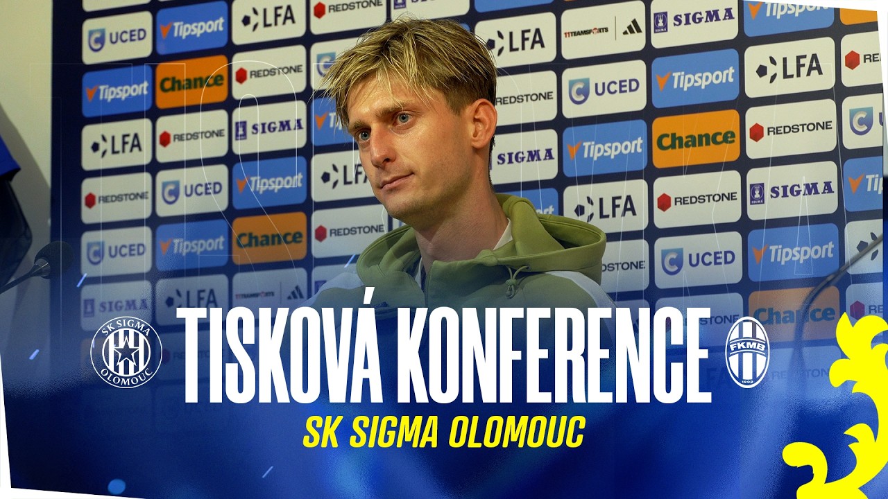 Tisková konference po utkání SK Sigma Olomouc - FK Mladá Boleslav.