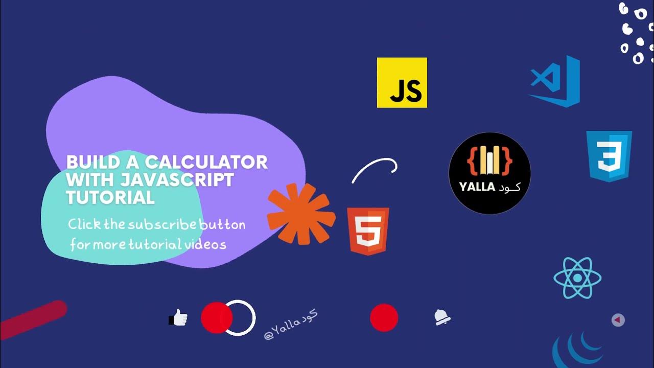 Build A Calculator With JavaScript Tutorial - YouTube
