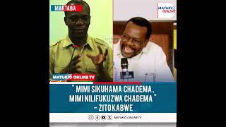 Zitto Kabwe Afunguka