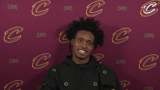 Cavs Collin Sexton Postgame INterview Cleveland Win vs OKC Thunder