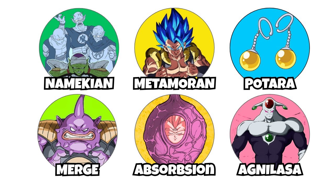 Каждый тип слияния в Dragon Ball объяснен так, что даже ВЫ поймете!