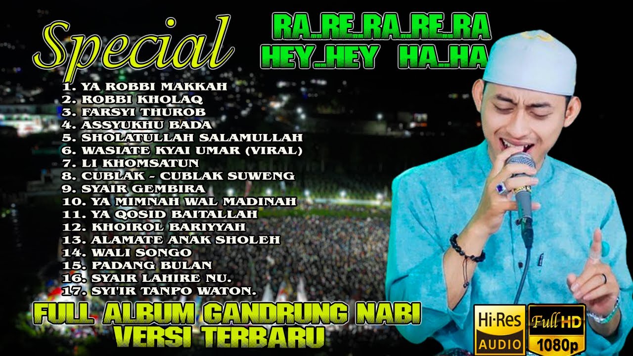 Paling Baru..!! GANDRUNG NABI TERBARU 2024 FULL ALBUM, SHOLAWAT MERDU HADROH GANDRUNG NABI TERBARU