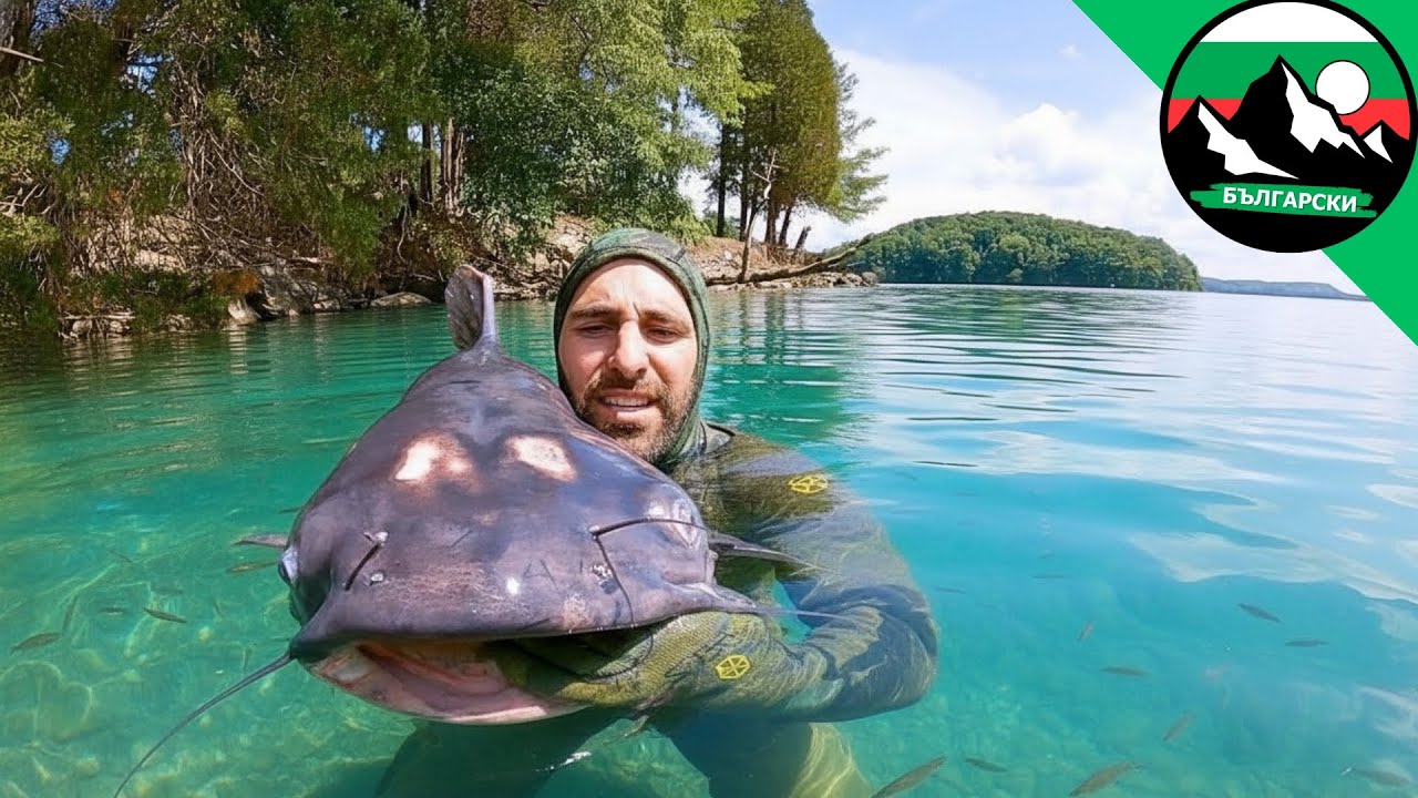 Укус от гигантски сом в Тенеси! Ловене с голи ръце и истинска опасност! 🐟