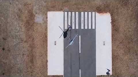 First autonomous flight of a promising helicopter type UAV for French Navy