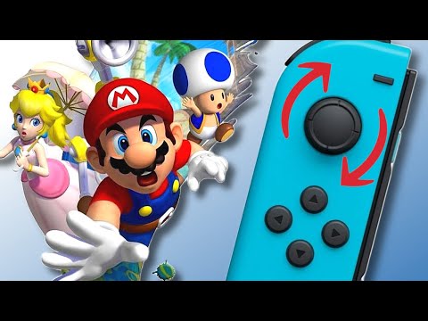 Super Mario Sunshine vs. Joycon Drift
