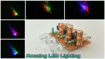 Amazing LED Lighting with BC547 Transistor