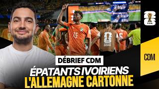 Le Débrief Coupe du monde : le carton de l'Allemagne, la perf de la Côte d'Ivoire