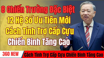 [PODCAST] 8 Chiến Trường Đặc Biệt – 12 Hệ Số Ưu Tiên Mới – Cách Tính Trợ Cấp Cựu Chiến Binh Tăng Cao