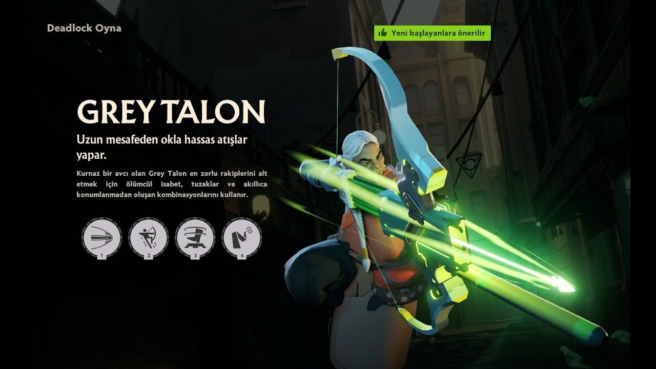 Grey Talon Visual Rework En Eğlenceli Maçım | Deadlock Grey Talon Gameplay\TR - YouTube