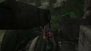 Lara Croft T-Rex Teabagger