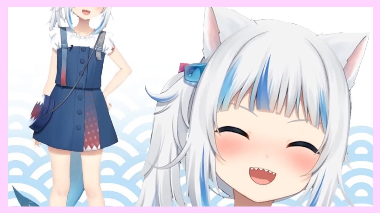 Gura's NEW OUTFIT in 30 seconds...