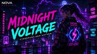 Midnight Voltage | NOVA Electra | Cyberpunk EDM Anthem | Future Bass | Synthwave | AI Music